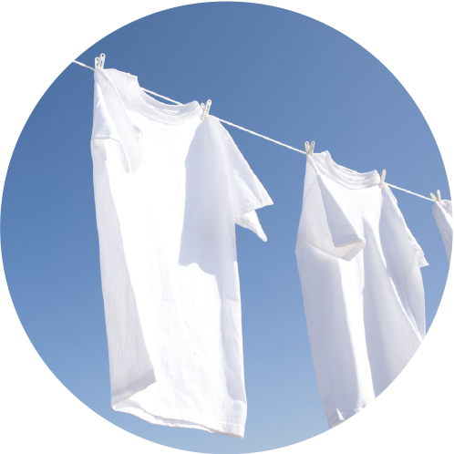 「New ナノバブール Petit」で輝くような白さに